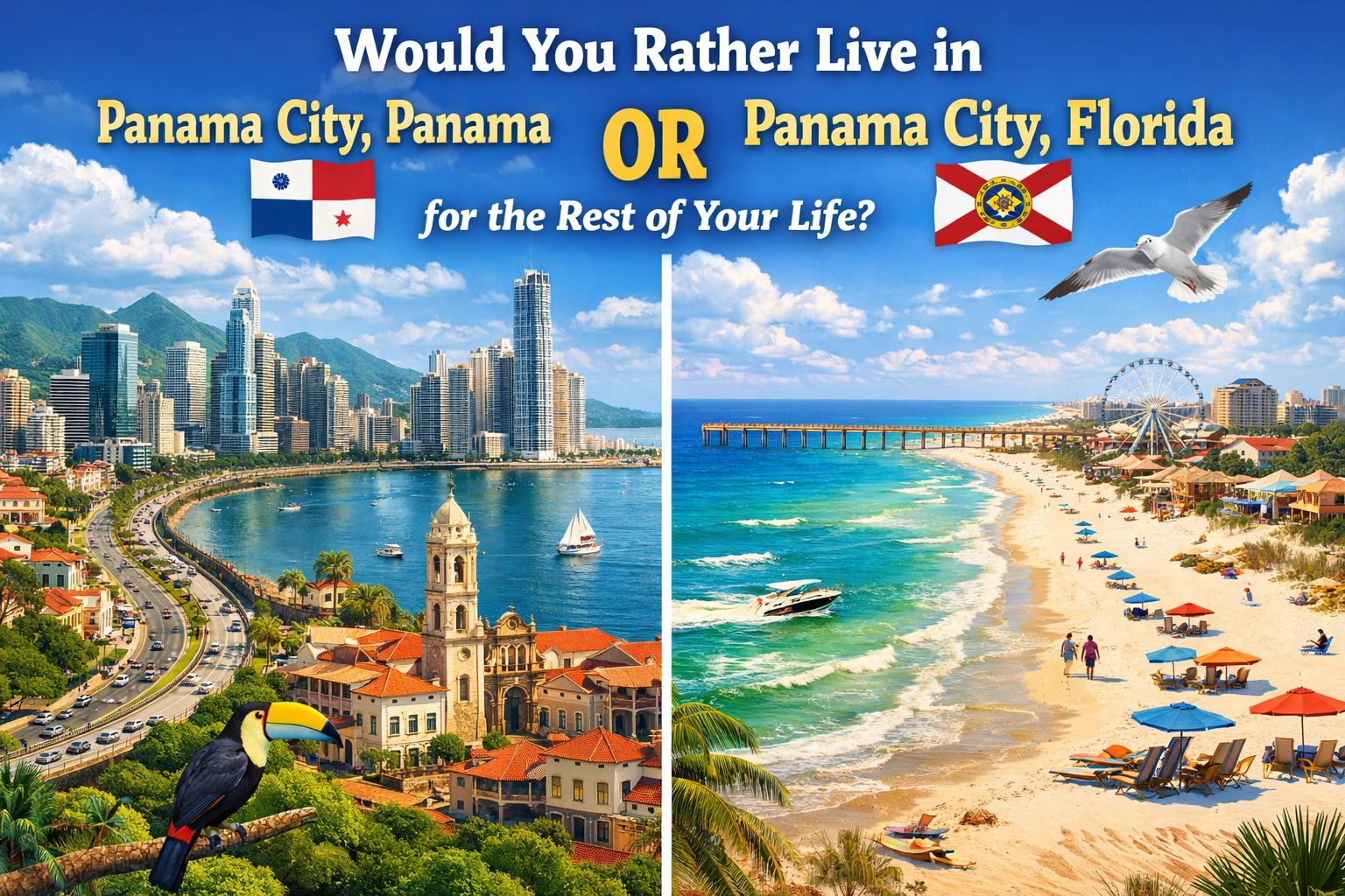Would You Rather Live in Panama City, Panama or Panama City, Florida?